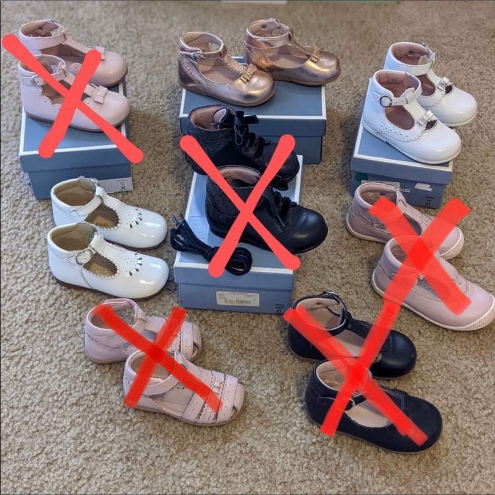 Mini melissa's, jacadi, Janie and Jack, Ugg, Freshly Picked, Zara's, panache kid - Picture 8 of 13